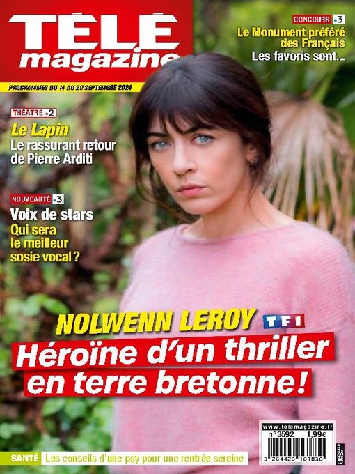 Title details for Télé Magazine by Les Publications Grand Public (PGP) - Available
